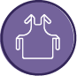 1  x  PE apron (80 x 130cm)